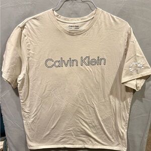 Calvin Klein Hollow Logo Tee Shirt